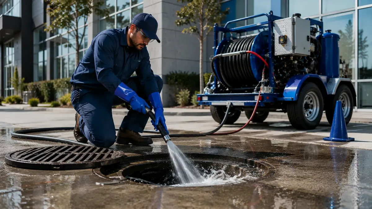 Commercial Hydro Jet Drain Cleaning in Santa Margarita