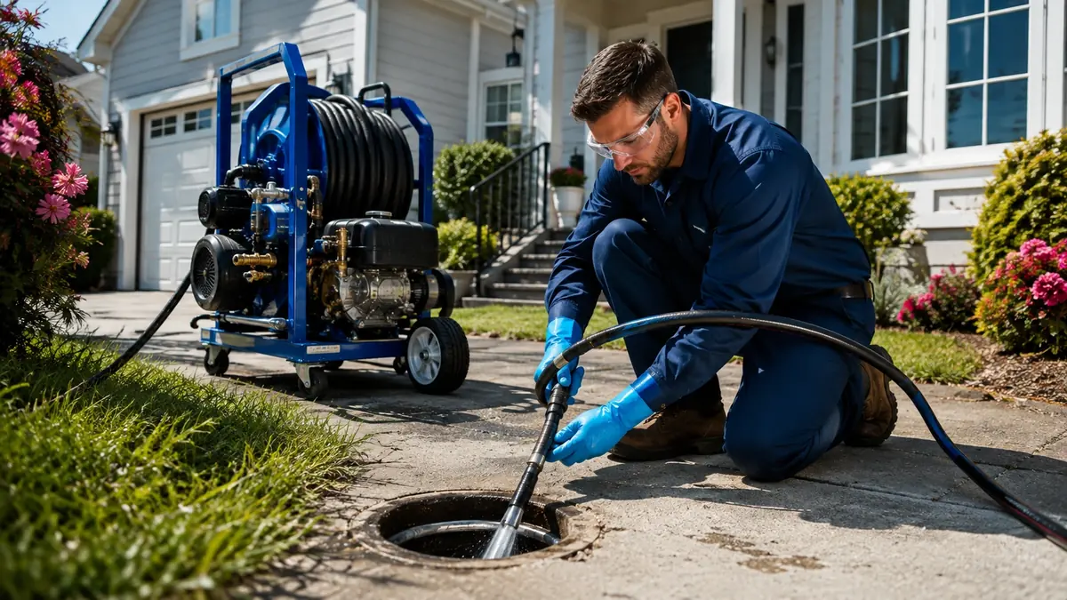 Residential Hydro Jet Drain Cleaning in Santa Margarita