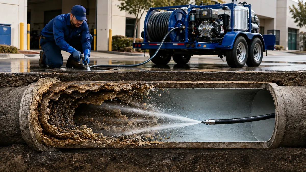 Sewer Pipe Descaling in Santa Margarita